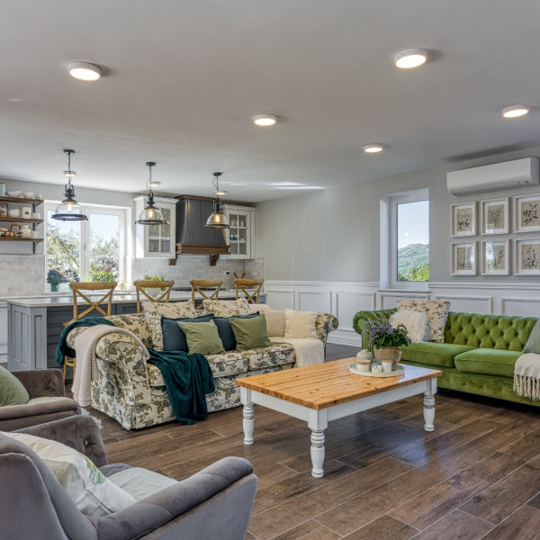 Living room, Villa Prisunac, Villa Prisunac Zagore, Brseč