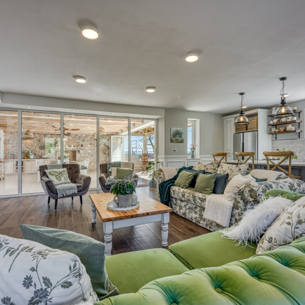 Living room, Villa Prisunac, Villa Prisunac Zagore, Brseč
